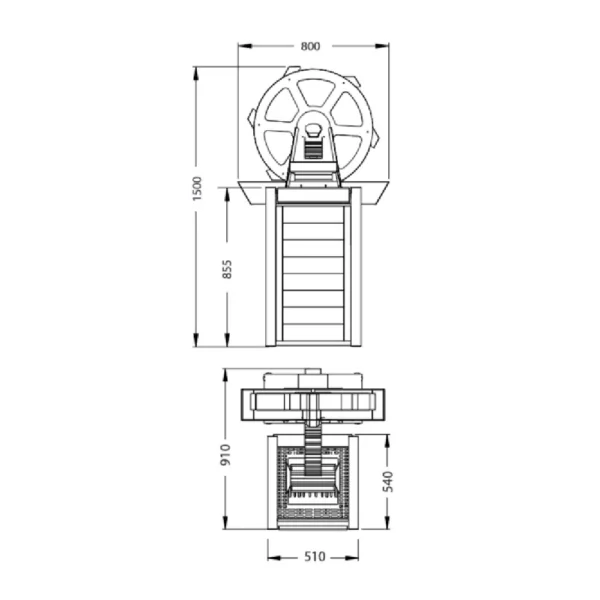 Watermill Sauna Set with Stone S60 - Image 5