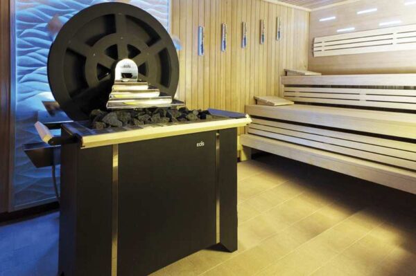Watermill sauna set with Goliath heater HD - Image 4