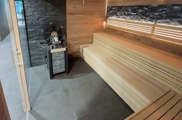 Watermill Sauna Set with Stone S60 - Image 6