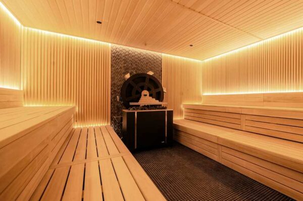 Watermill sauna set with Goliath heater HD - Image 5