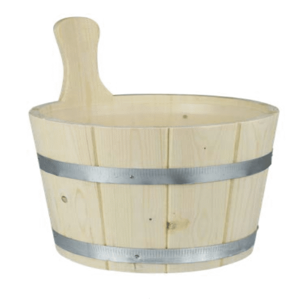Wooden bucket